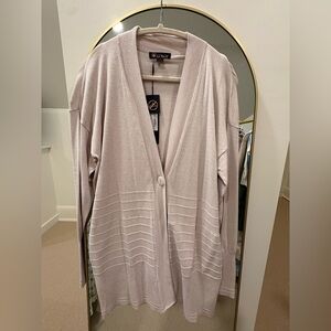 Renuar Soft Pink Knit Cardigan